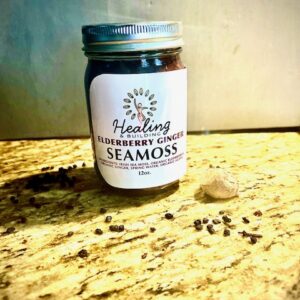 Elderberry/Ginger Sea Moss 12Oz