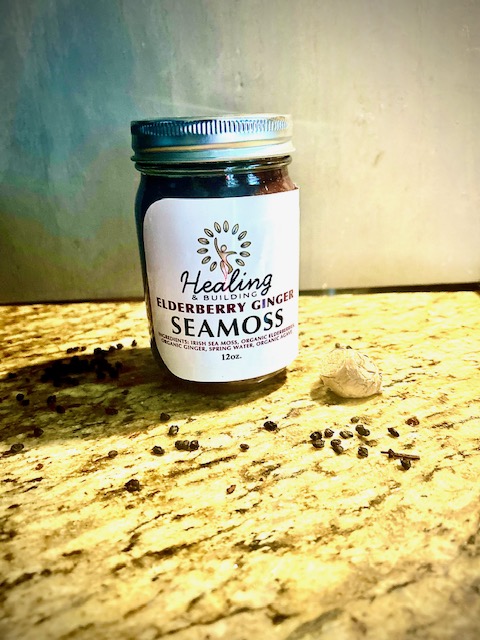 Elderberry/Ginger Sea Moss 12Oz